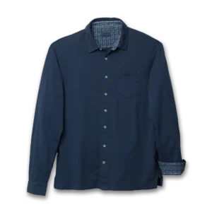full button tee